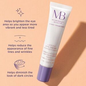 Meaningful Beauty Lifting Eye Crème - Purple and White
